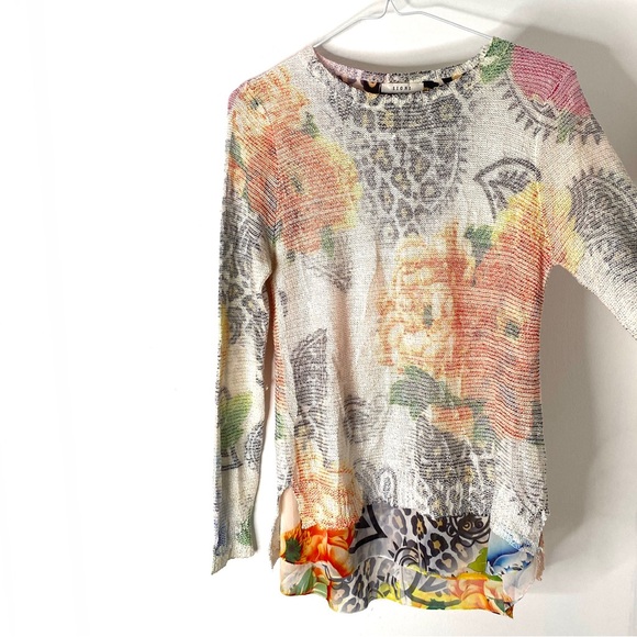 Sioni Layered Knit Combo Sweater - Picture 4 of 10